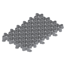 Модуль геопокриття пластиковий EasyPave сірий