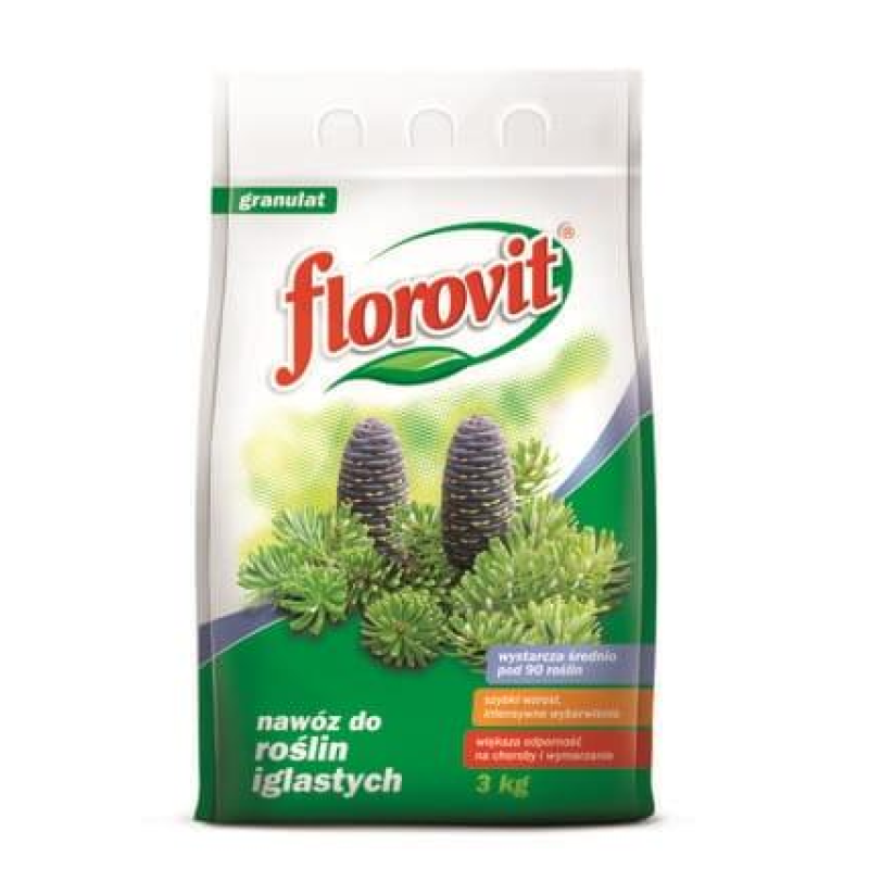 FLOROVIT добриво для хвойних 3кг. Флоровіт