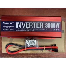 Інвертор 12V-220V з чистим синусом і високим ККД (до 95%) 3000 Вт