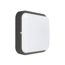 Світлодіодний світильник з мікрохвильовим датчиком ДББ 20У-12-206У1 Квадро-12 Д 12Вт 1200Лм 5000К антрацит