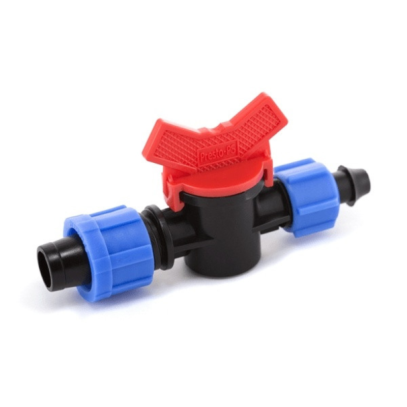 Кран стартовий з піджимом Presto-PS для крапельної стрічки 16 мм, в упаковці - 50 шт. (OV-0217) Кран стартовий з піджимом Presto-PS для крапельної стрічки 16 мм, в упаковці - 50 шт. (OV-0217)