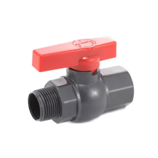 Кран шаровий Presto-PS 50 мм із зовнішнім і внутрішнім різьбленням 2 дюйми, в упаковці - 1 шт. (PFV-0163)