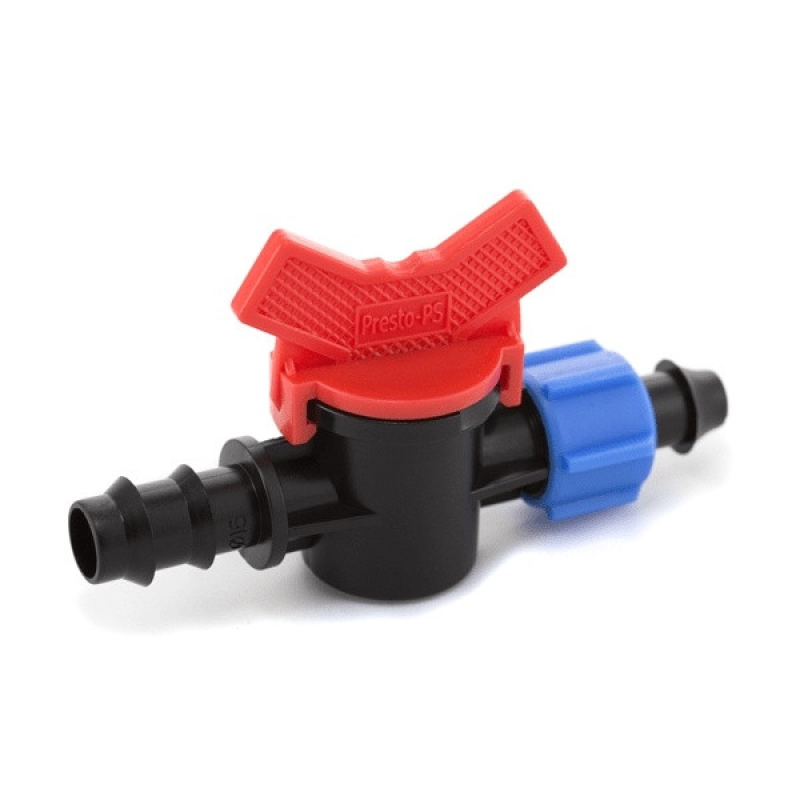 Кран стартовий з піджимом Presto-PS для трубки 16 мм, в упаковці - 50 шт. (OV-0516) Кран стартовий з піджимом Presto-PS для трубки 16 мм, в упаковці - 50 шт. (OV-0516)