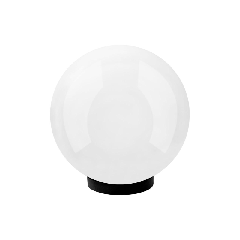 Садово-парковий світильник Опал (d-300) молочний