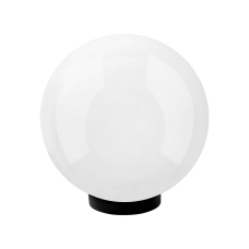 Садово-парковий світильник Опал (d-350) молочний