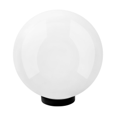 Садово-парковий світильник Опал (d-400) молочний