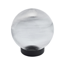 Садово-парковий світильник Опал (d-250) призматичний прозорий