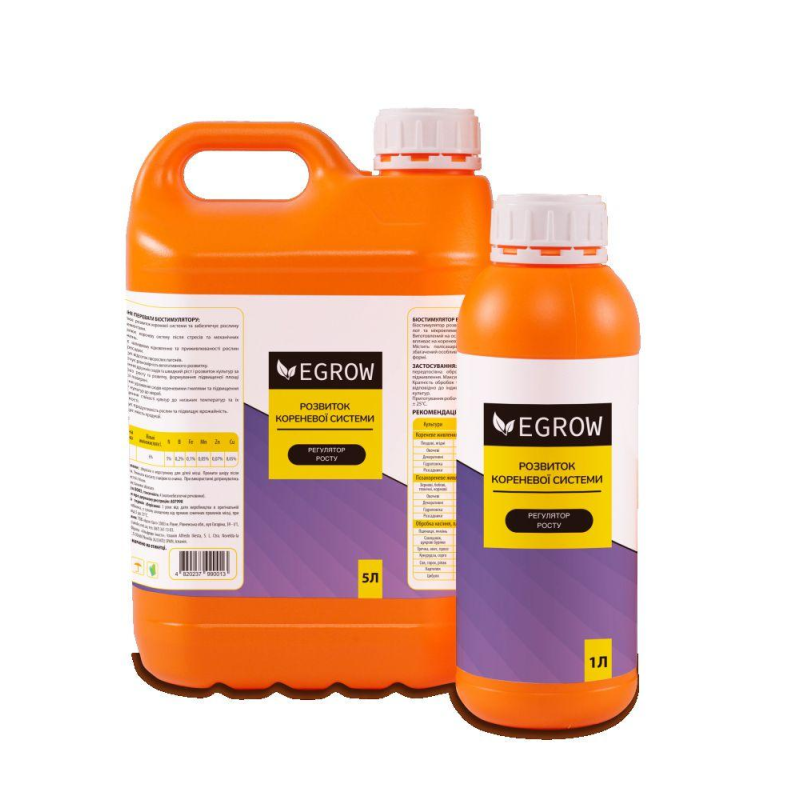 Біостимулятор Egrow розвиток кореневої системи 5 л