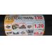 Геотекстиль (110 г/м2) 1.2*50 чорний геотекстиль садовий Геотекстиль (110 г/м2) 1.2*50 чорний геотекстиль садовий
