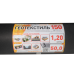 Геотекстиль (150 г/м2) 1.2*50 чорний геотекстиль від бур“янів Геотекстиль (150 г/м2) 1.2*50 чорний геотекстиль від бур“янів
