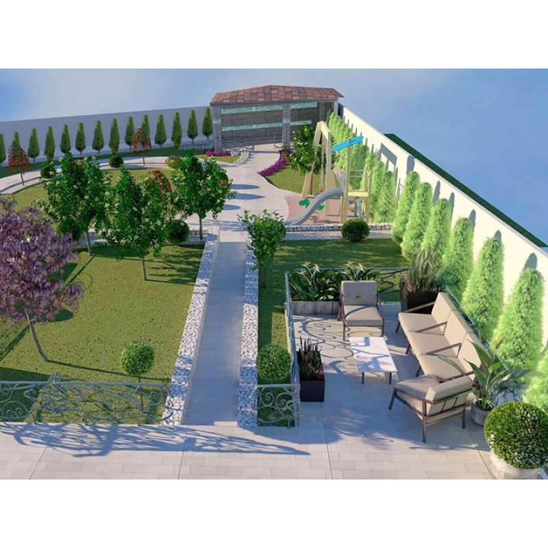 Ексклюзивний проект ландшафтного дизайну